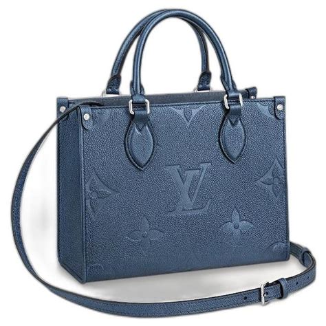 lv blue purse